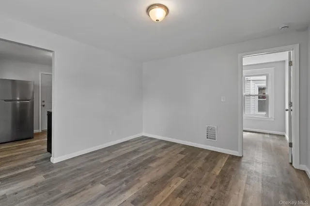 wooden floor in an empty room