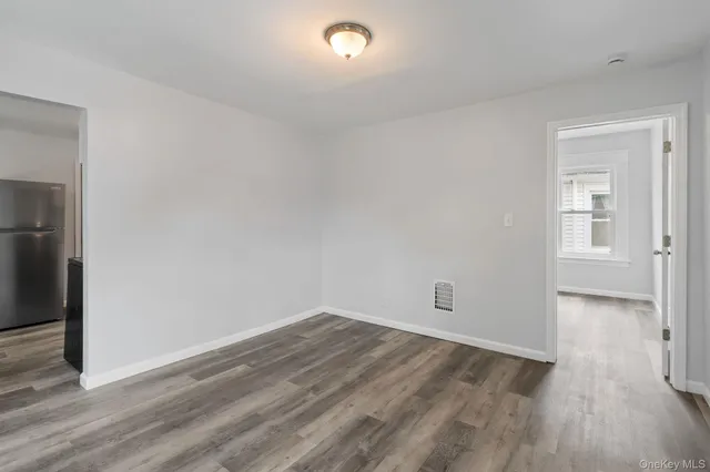 wooden floor in an empty room
