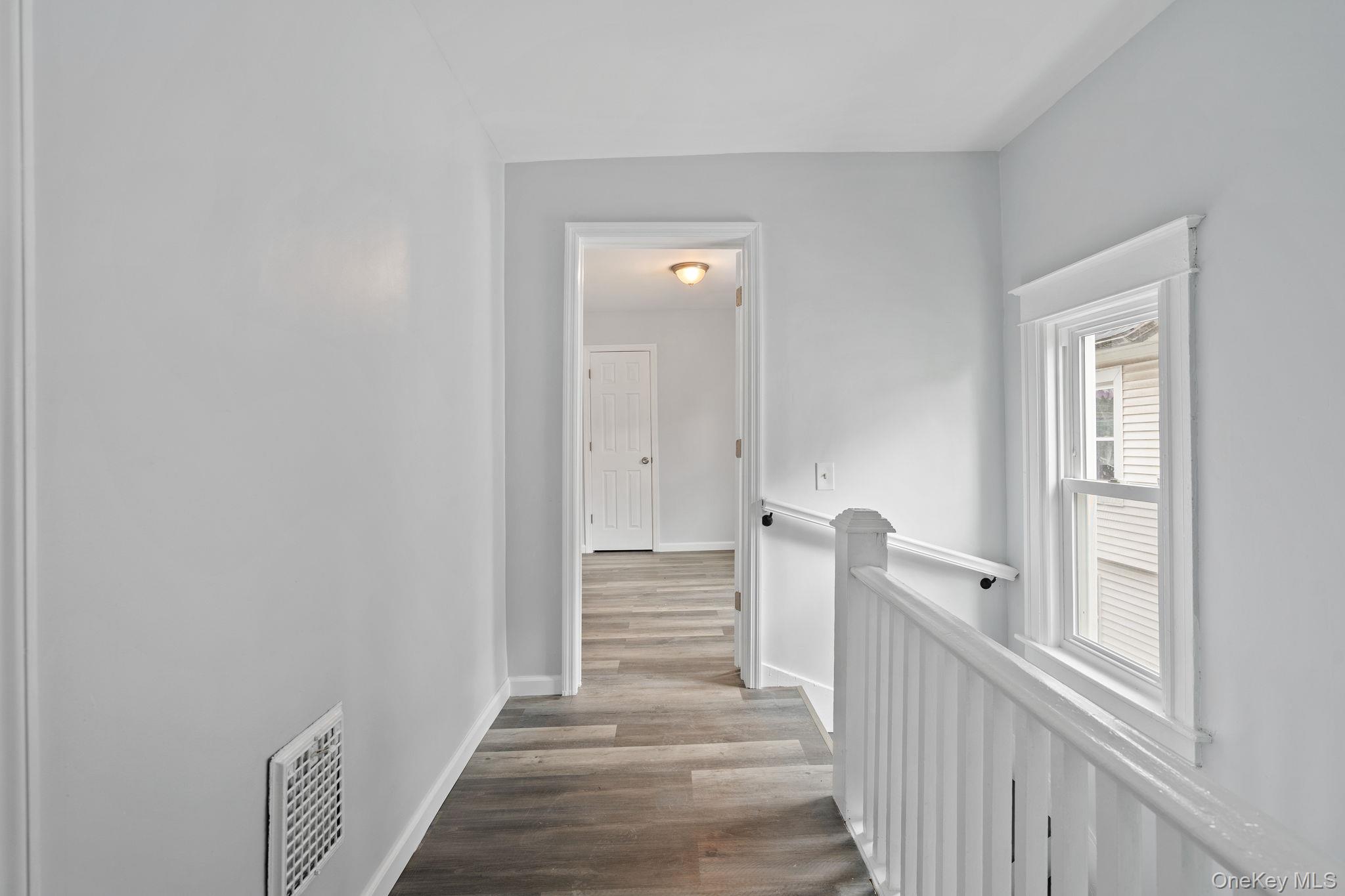 21 Lent Street Poughkeepsie, NY 12601 - Photo 44 of 47 Hall featuring an upstairs landing and light wood-type flooring