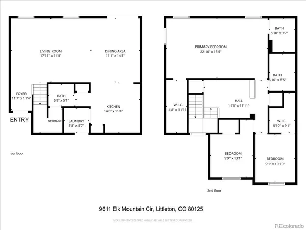 $3,195 | 9611 Elk Mountain Circle, Littleton, CO 80125