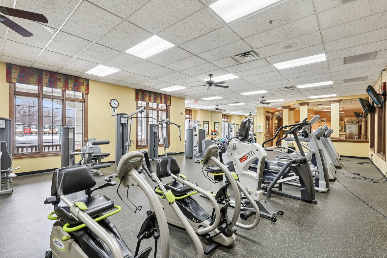 688 Cadillac Circle Romeoville, IL 60446 - Photo 41 of 45 a view of a room with gym equipment