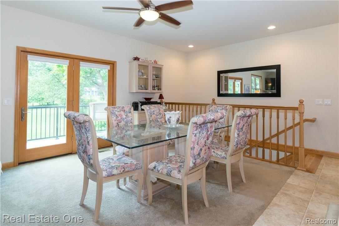 871 Heights Road Lake Orion, MI 48362 - Photo 21 of 38 Dining room with a great view of the back yard