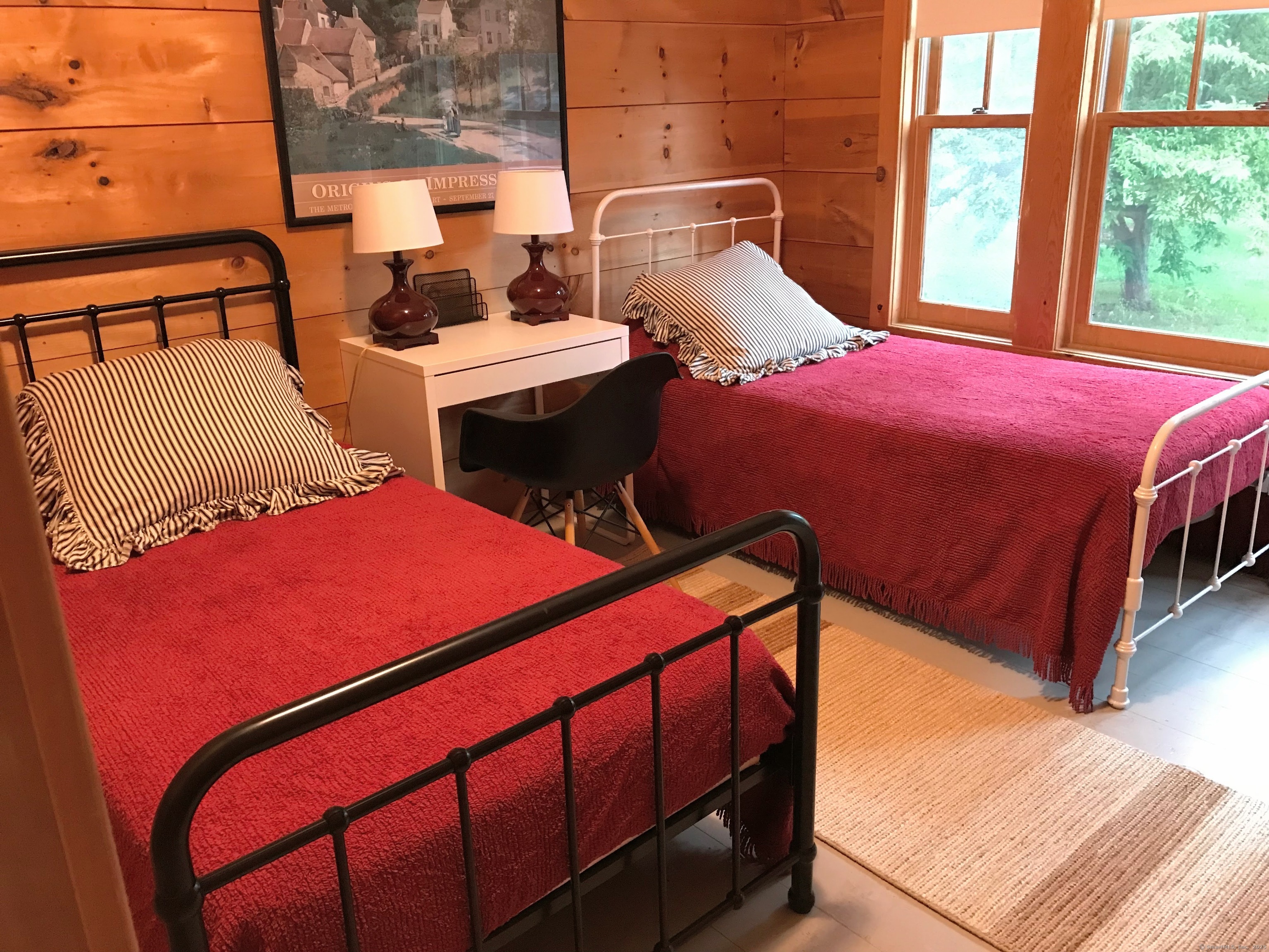 310 Twin Lakes Road Salisbury, CT 06068 - Photo 18 of 31 a bedroom with two beds and a window