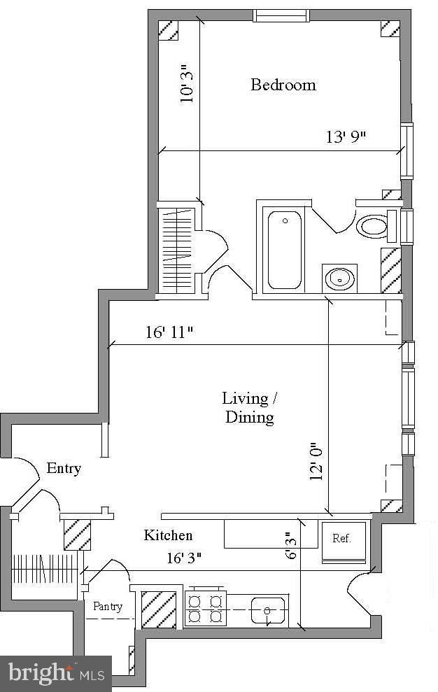 2031 Locust Street, Unit 504 Philadelphia, PA 19103 - Photo 12 of 14