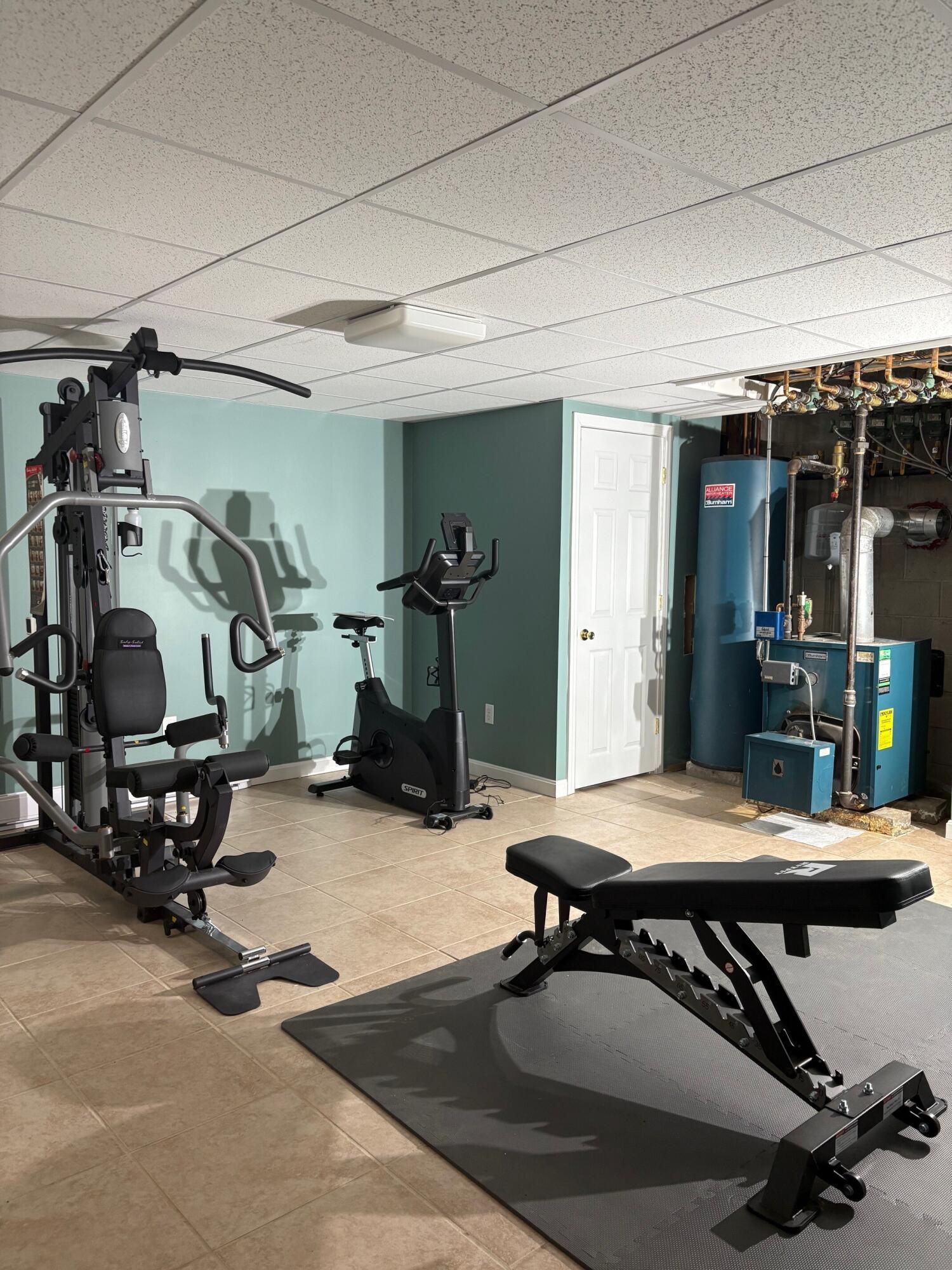 320 Holmes Road Scarborough, ME 04074 - Photo 29 of 39 Basement Furnace-Work Out Area