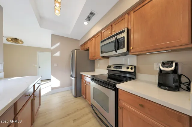 a view of front door