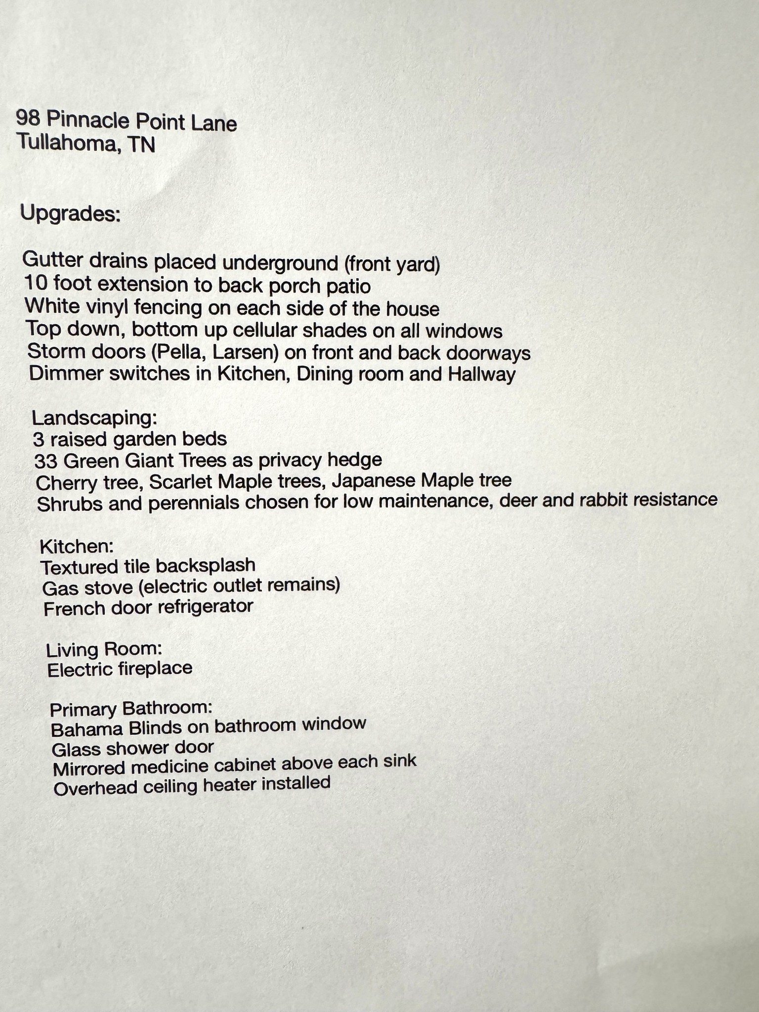 98 Pinnacle Point Lane Tullahoma, TN 37388 - Photo 38 of 38