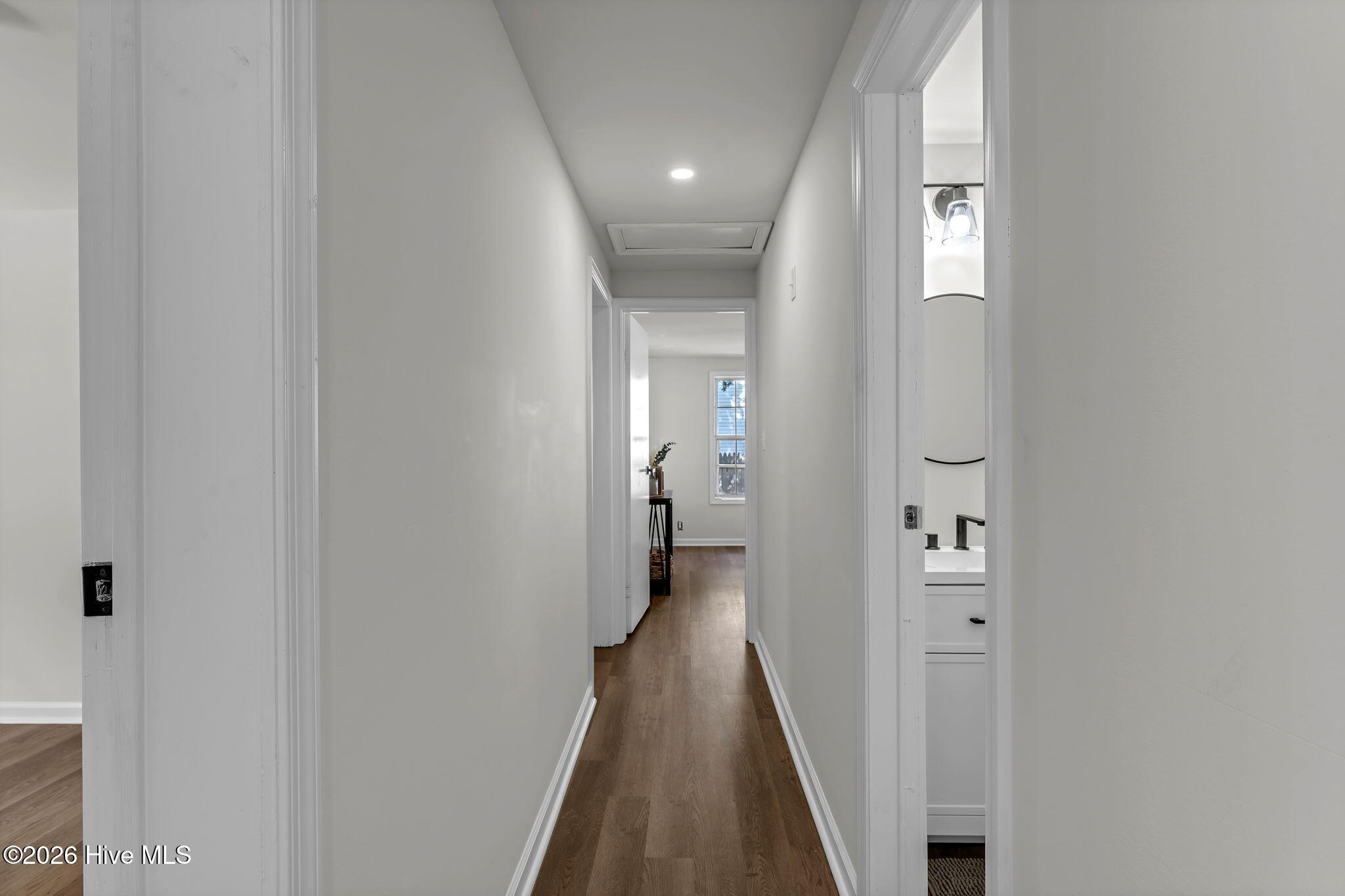 567 Blount Road Elizabeth City, NC 27909 - Photo 10 of 23 Hallway leading to bed and bathrooms