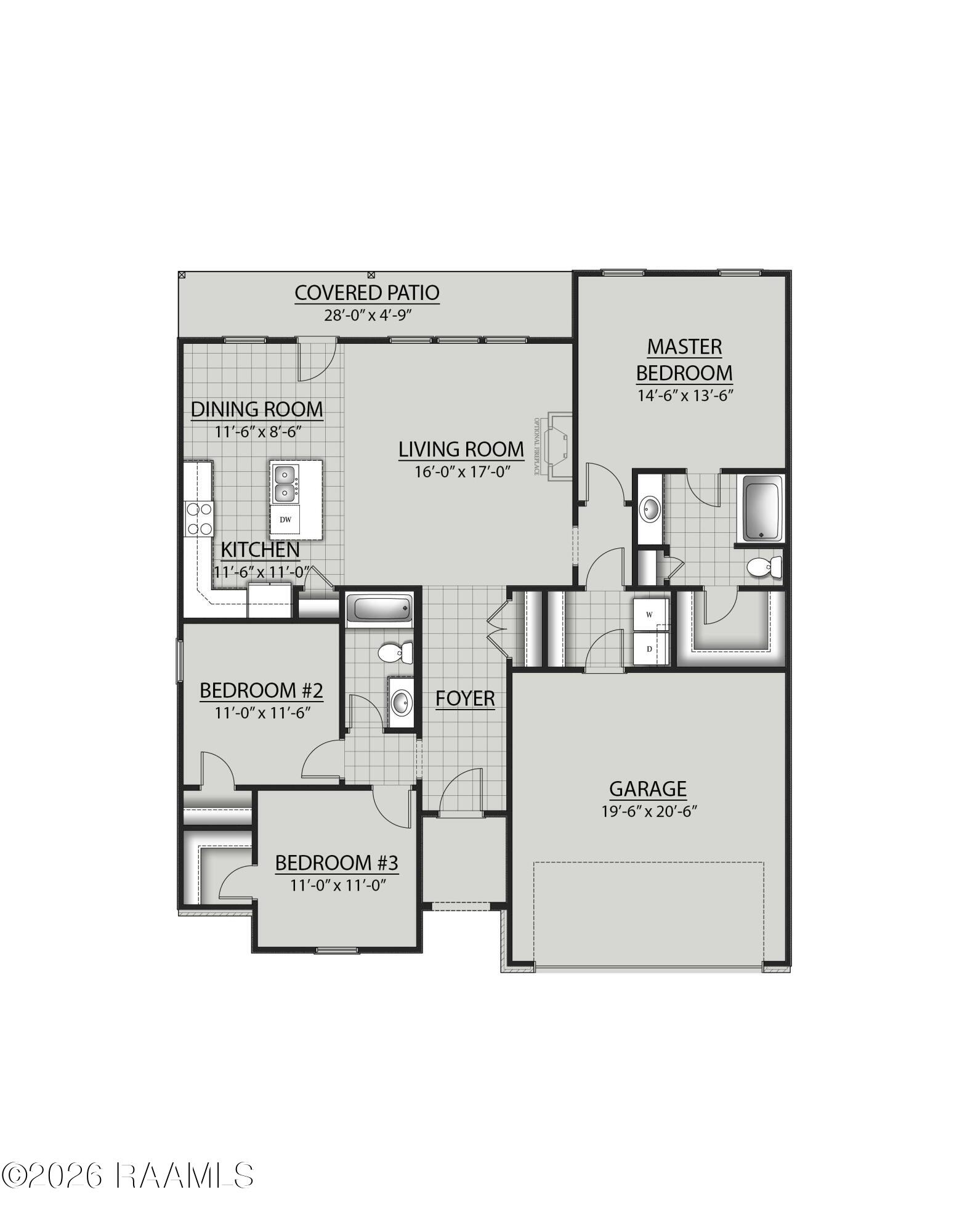 3315 Myrtle Street Maurice, LA 70555 - Photo 11 of 11 Hoffman H IV - Floor Plan