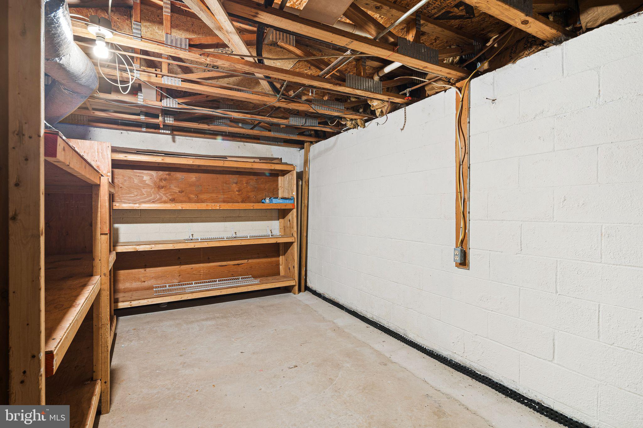 1485 Tarleton Place Warminster, PA 18974 - Photo 26 of 34 Spacious Unfinished Basement