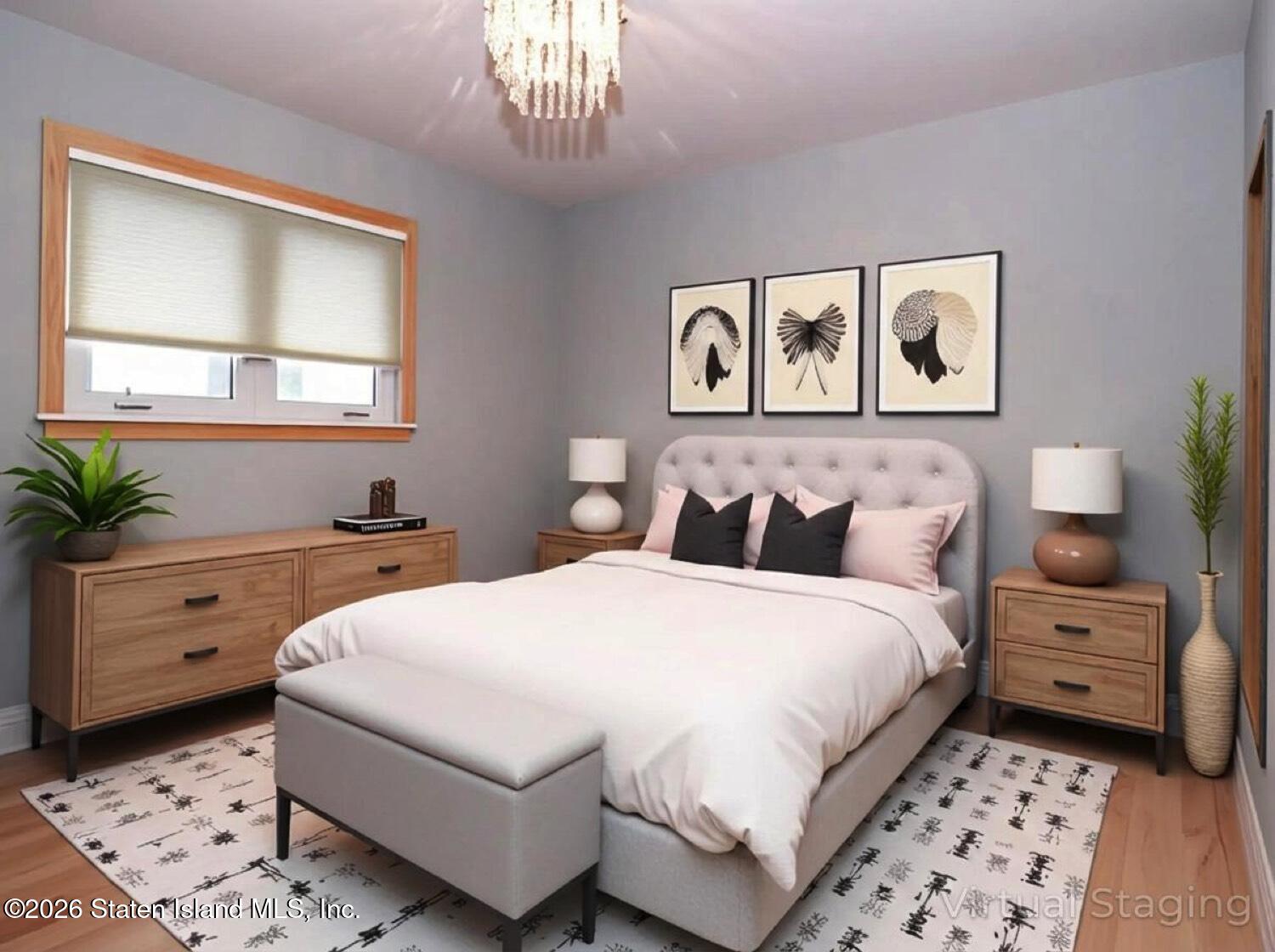 11 Firth Road Staten Island, NY 10314 - Photo 13 of 34 a bedroom with a bed and a window