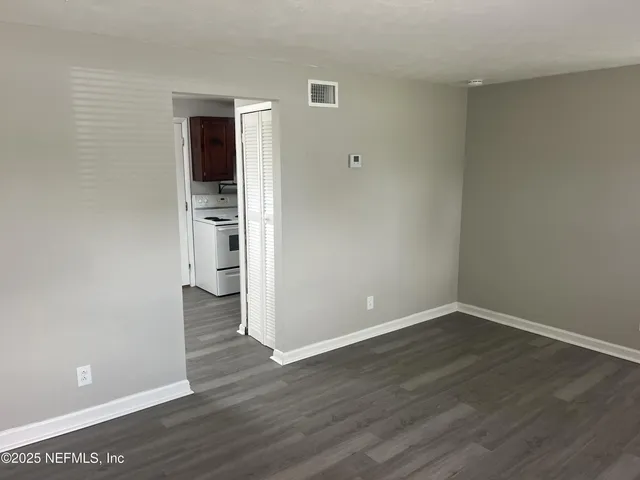 wooden floor in an empty room