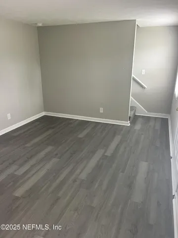 wooden floor in a room