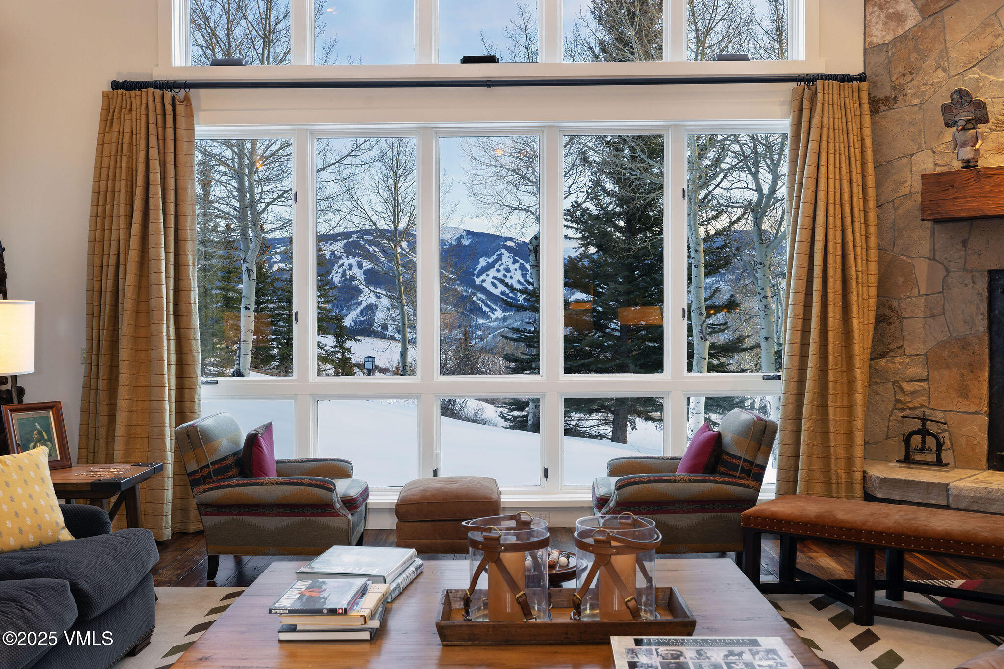 2005 West Wildwood Road Avon, CO 81620 - Photo 7 of 36 Great Room Winter View