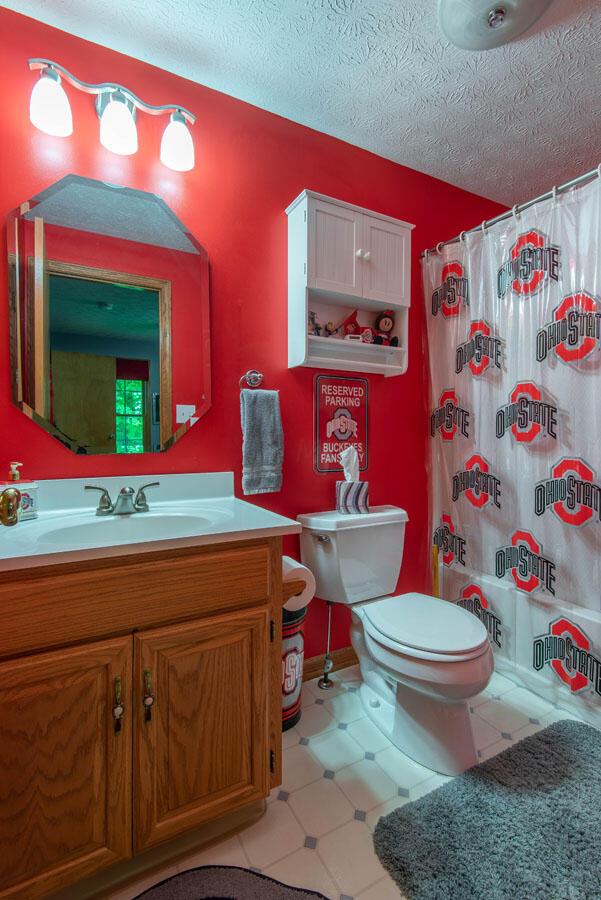 14220 Duncan Run Road Galena, OH 43021 - Photo 36 of 66 1st floor in law suite with on suite bathroom- newer countertops, mirror and lights