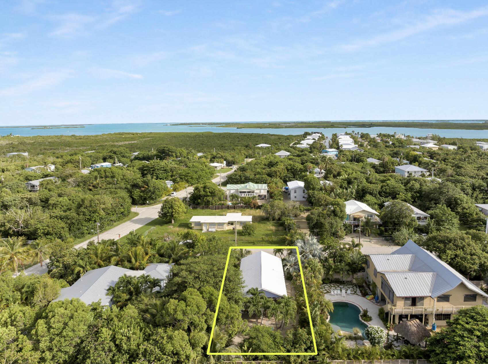 27018 Angelfish Road Summerland Key, FL 33042 - Photo 13 of 48 Aerial Boundary