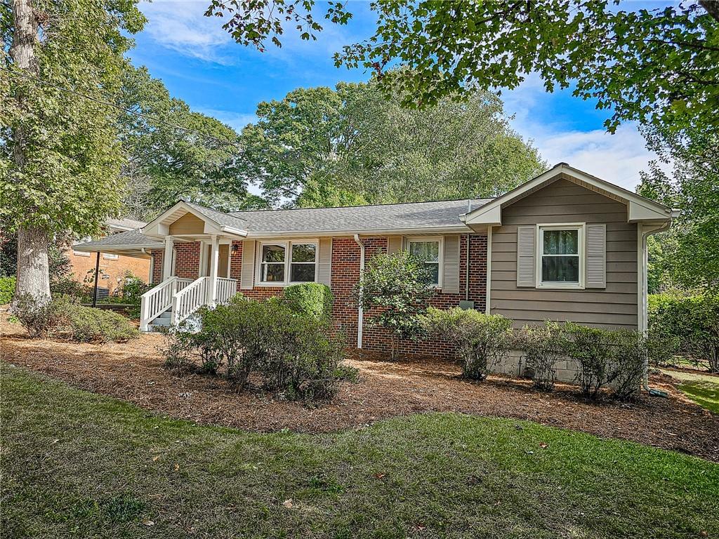 2543 Woodridge Drive Decatur, GA 30033 - Photo 1 of 1 Brick ranch, front exterior