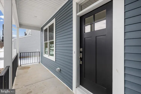 a view of porch with a porch