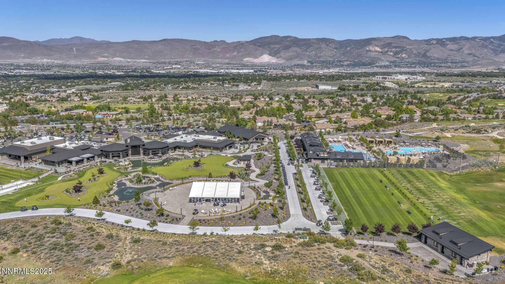 2965 Roundrock Court Reno, NV 89511 - Photo 75 of 119 a view of a town with mountains in the background