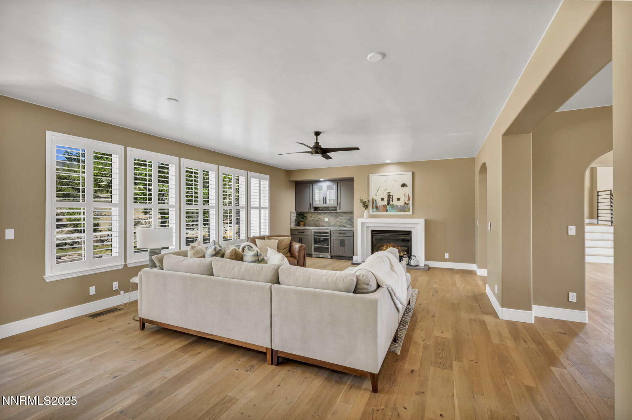 2965 Roundrock Court Reno, NV 89511 - Photo 82 of 119 a living room with furniture and a fireplace