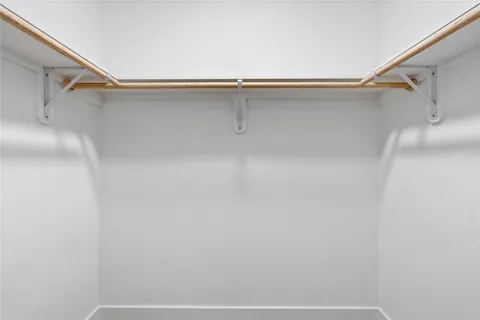 a close view of closet