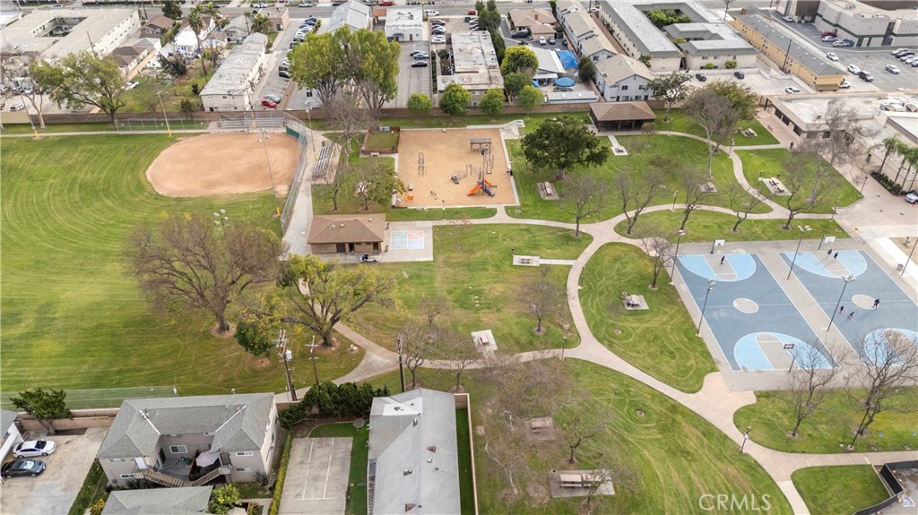 17100 Apple Street Bellflower, CA 90706 - Photo 37 of 38 an aerial view of a house with a ocean view