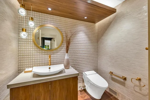 a view of lake with mountain