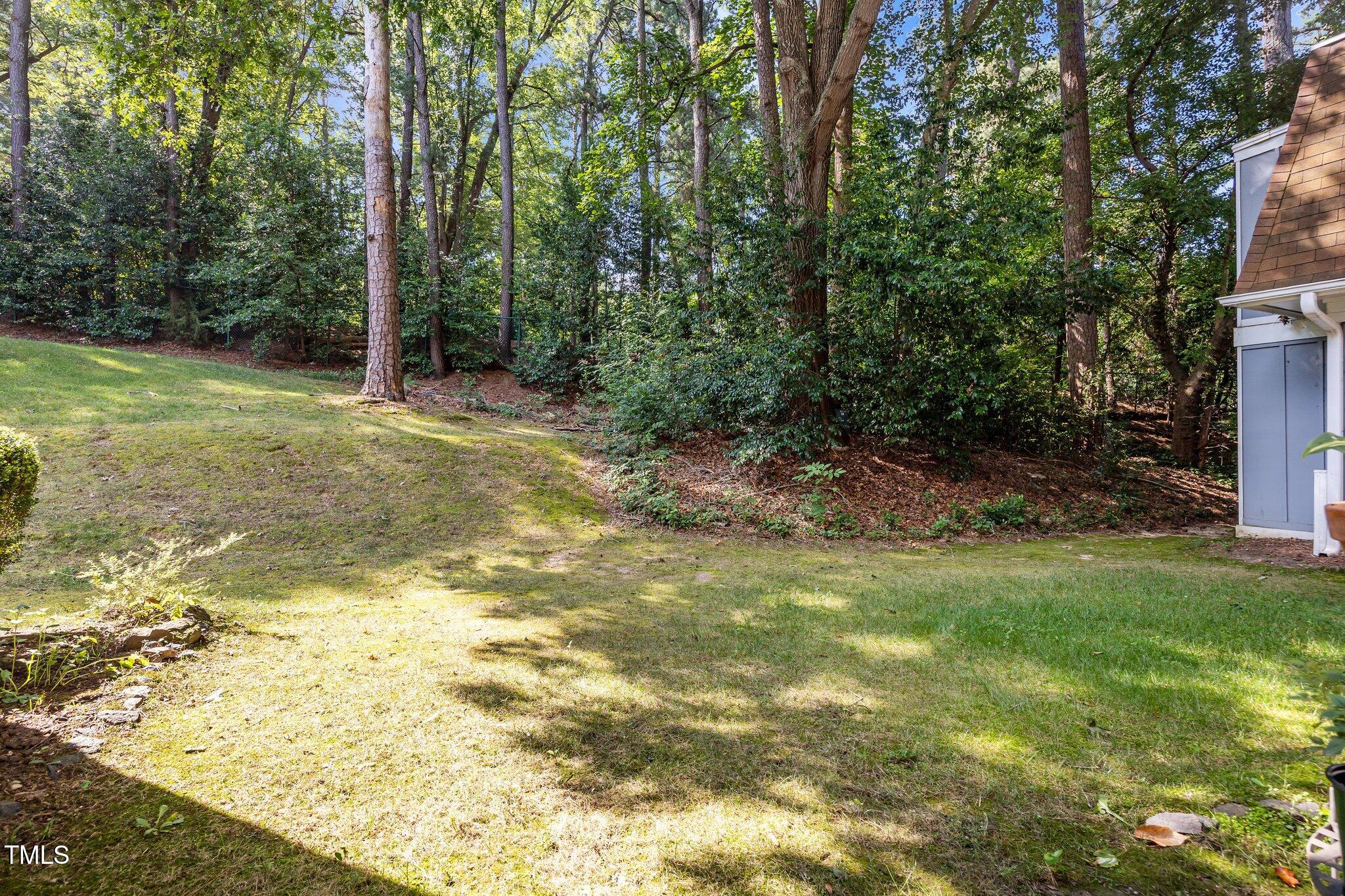 7020 Longstreet Drive, Unit A Raleigh, NC 27615 - Photo 25 of 27 a view of a trees with a yard