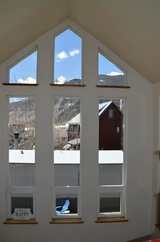 a view of front door