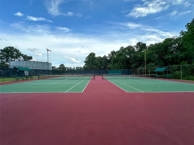 a view of a tennis court