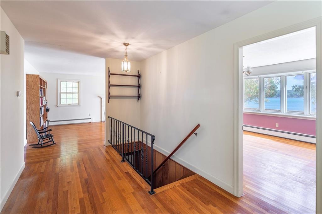 199 High Head Road Harpswell, ME 04079 - Photo 12 of 24 A gallery hall leads from the front...