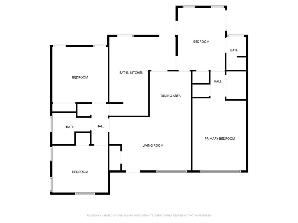 2714 Crest Ridge Drive Dallas, TX 75228 - Photo 15 of 15 Floor plan
