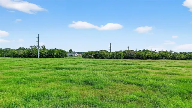 a view of a green field
