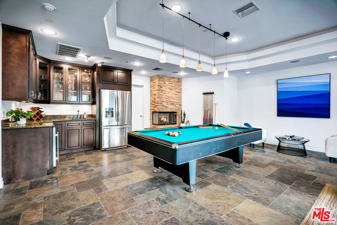 16561 Adlon Road Encino, CA 91436 - Photo 34 of 75 a room with pool table furniture and windows
