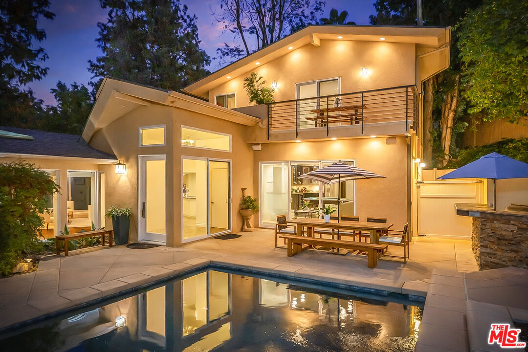 16561 Adlon Road Encino, CA 91436 - Photo 4 of 75 a view of swimming pool with outdoor seating