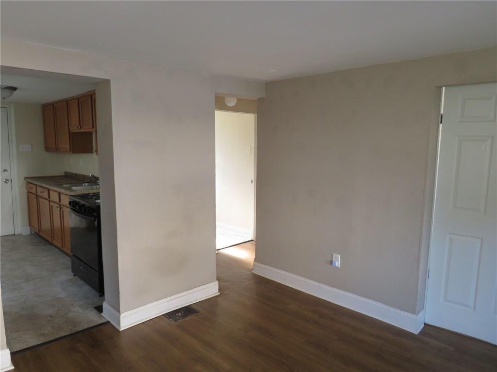 680 Hamilton Monroeville, PA 15146 - Photo 13 of 18 a view of a kitchen with a sink cabinets and a window