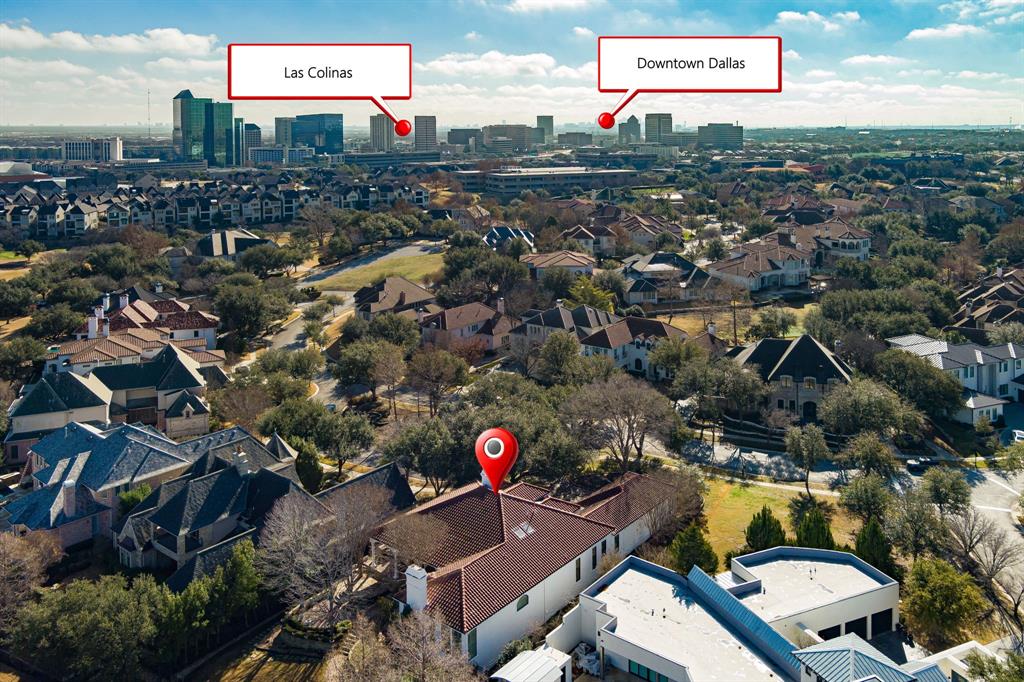 4624 Byron Circle Irving, TX 75038 - Photo 11 of 39 an aerial view of residential houses with outdoor space