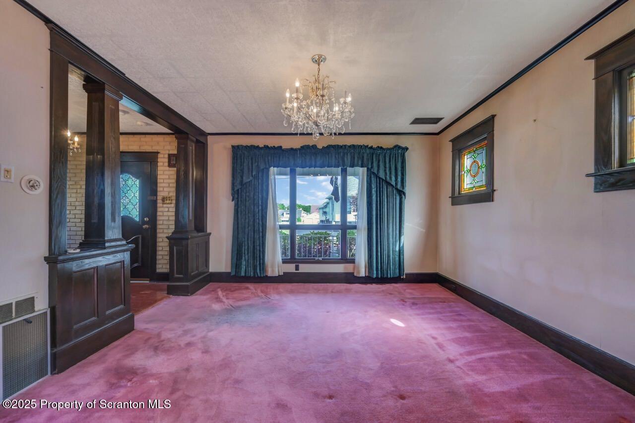 624 Main Street Moosic, PA 18507 - Photo 17 of 78 wooden floor in an empty room with a window