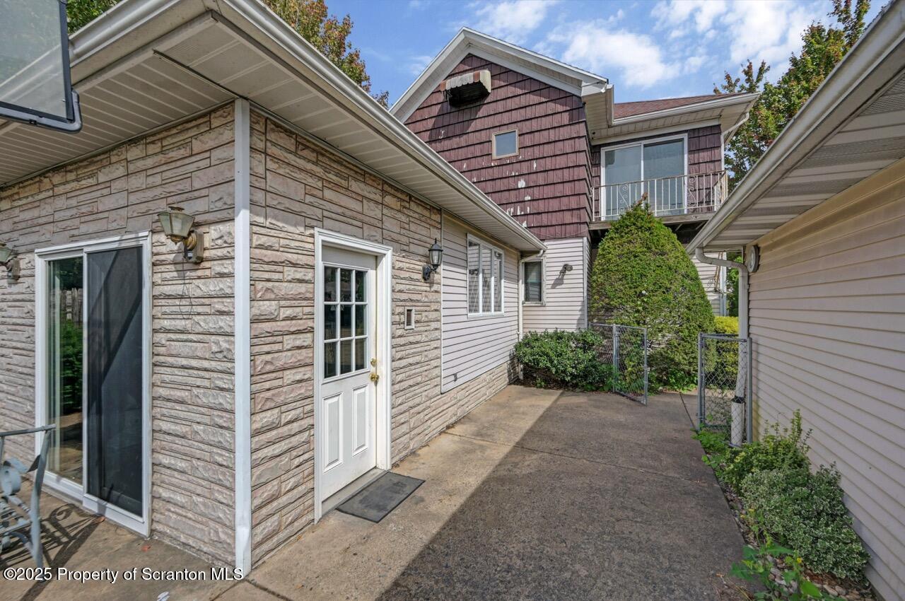 624 Main Street Moosic, PA 18507 - Photo 76 of 78 a view of a pathway with a house