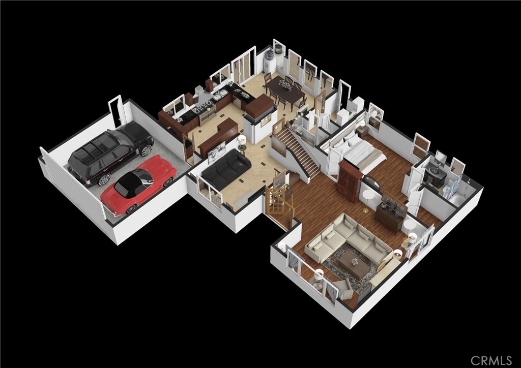 5192 McComber Road Buena Park, CA 90621 - Photo 55 of 58 Ground Level 3D Floor Plan