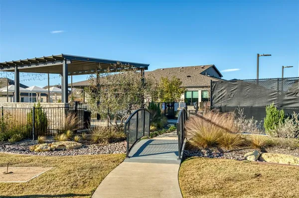 a view of a house with a patio