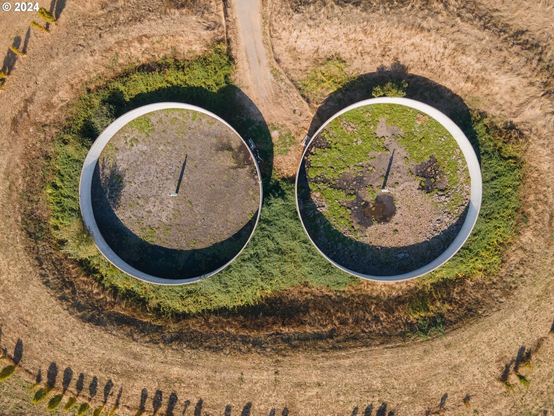 22892 Schultz Road Northeast Aurora, OR 97002 - Photo 41 of 42 an aerial view of a house with garden