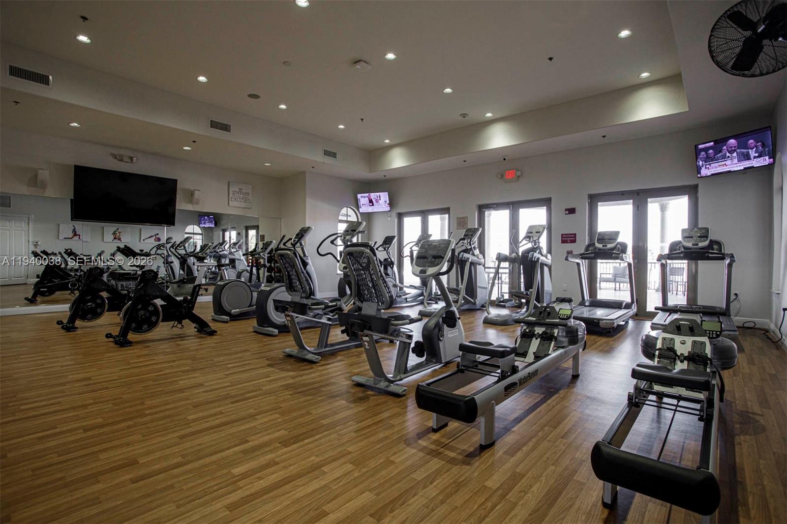 7666 Southwest 193rd Lane Cutler Bay, FL 33157 - Photo 45 of 45 a view of a room with gym equipment