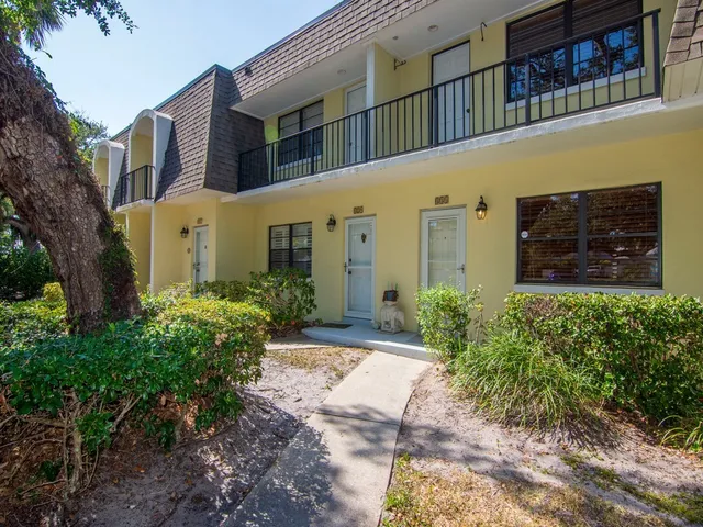 a front view of a building