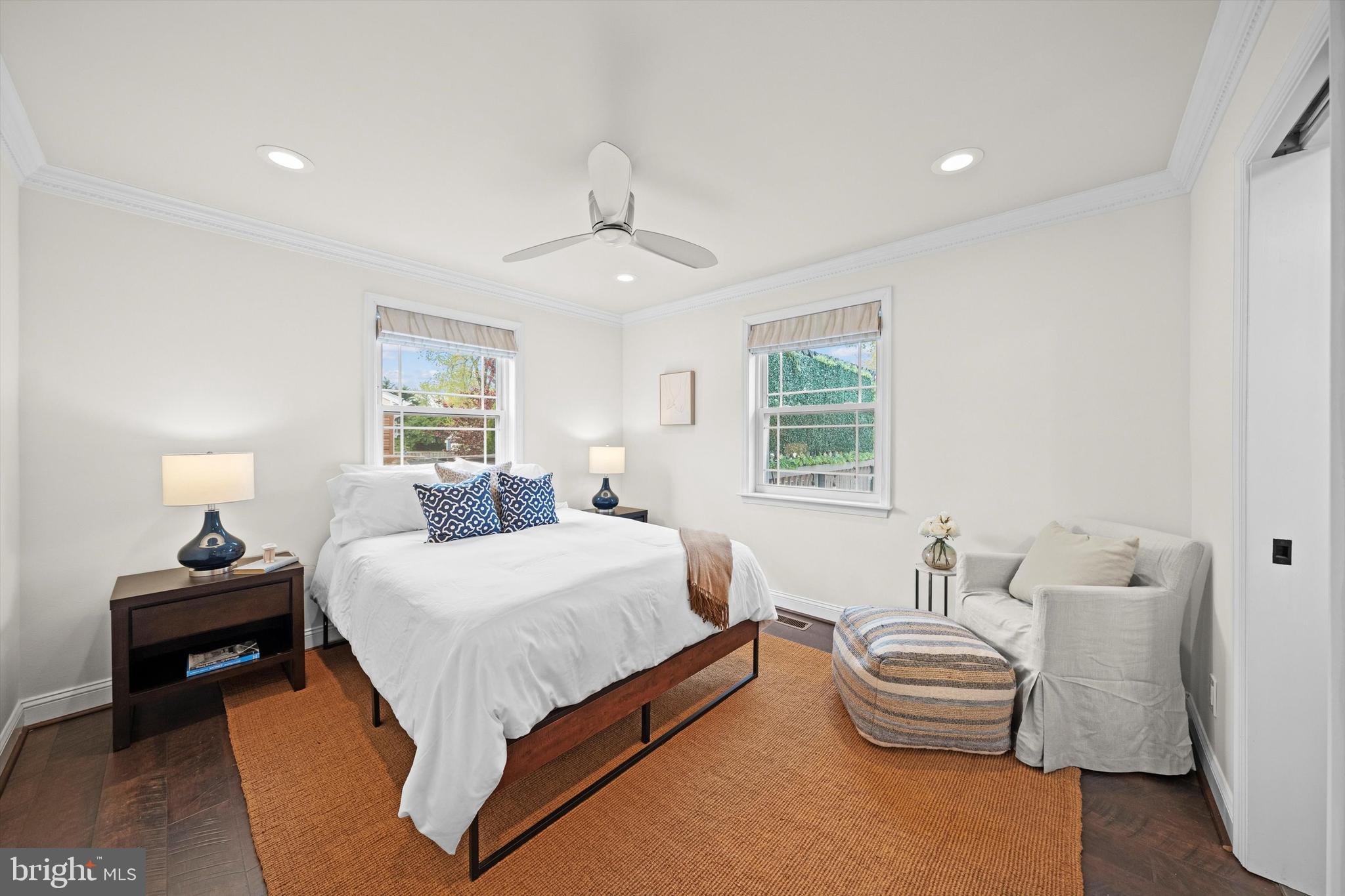 3206 North Glebe Road Arlington, VA 22207 - Photo 12 of 20 a bedroom with bed and window