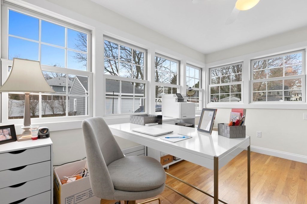 10 Standish Road Milton, MA 02186 - Photo 14 of 28 a view of a dining room with furniture window and outside view