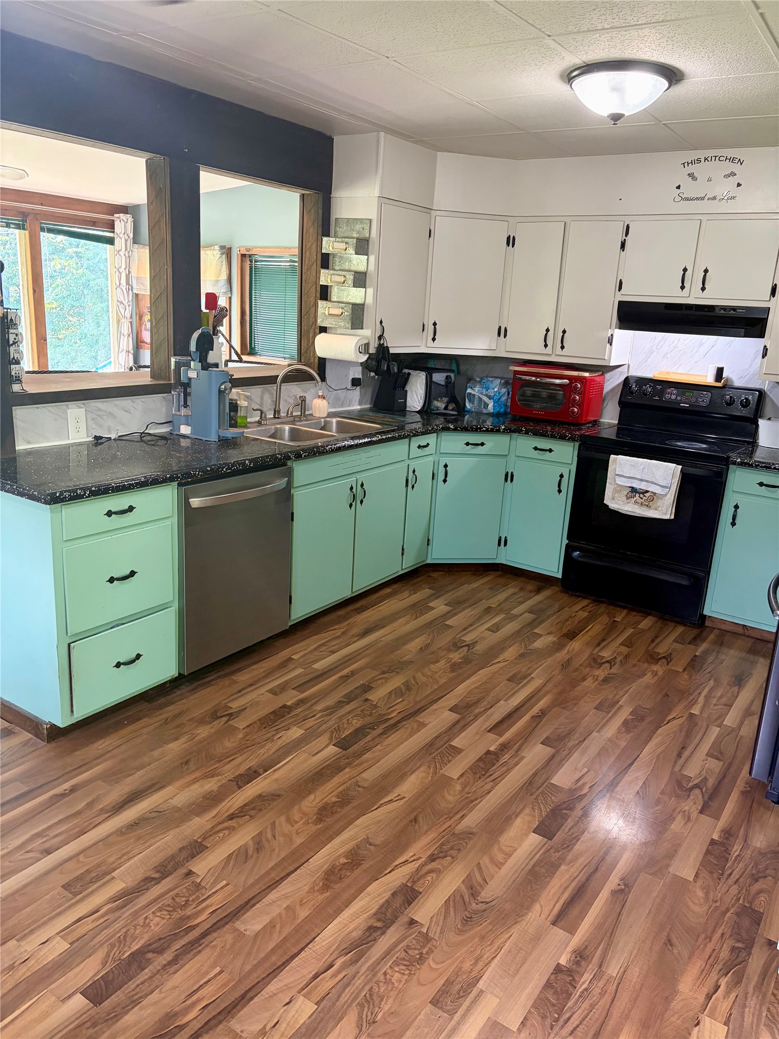 1490 Carlton Road Carlton, PA 16311 - Photo 21 of 44 kitchen with new appliances & new range hood