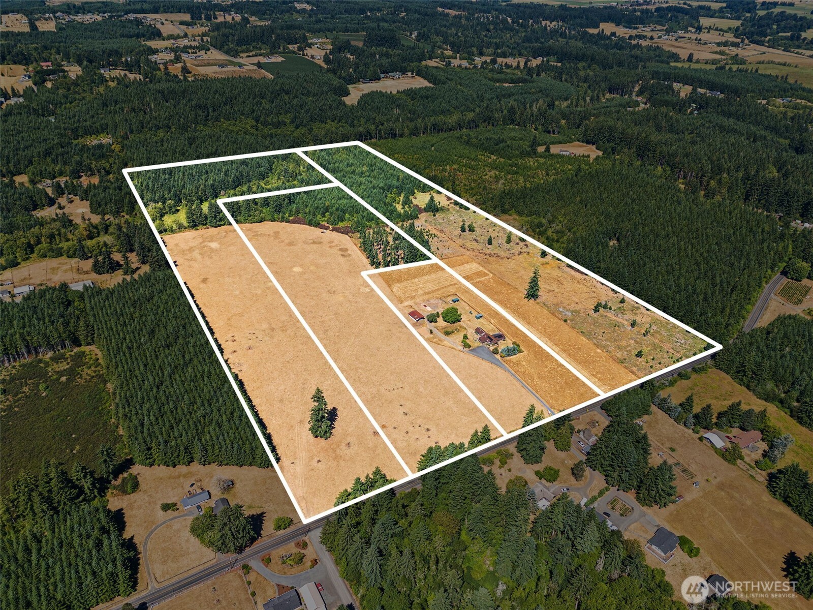 0 Frogner Road, Unit 3 Chehalis, WA 98532 - Photo 10 of 15 a view of a balcony with an outdoor space