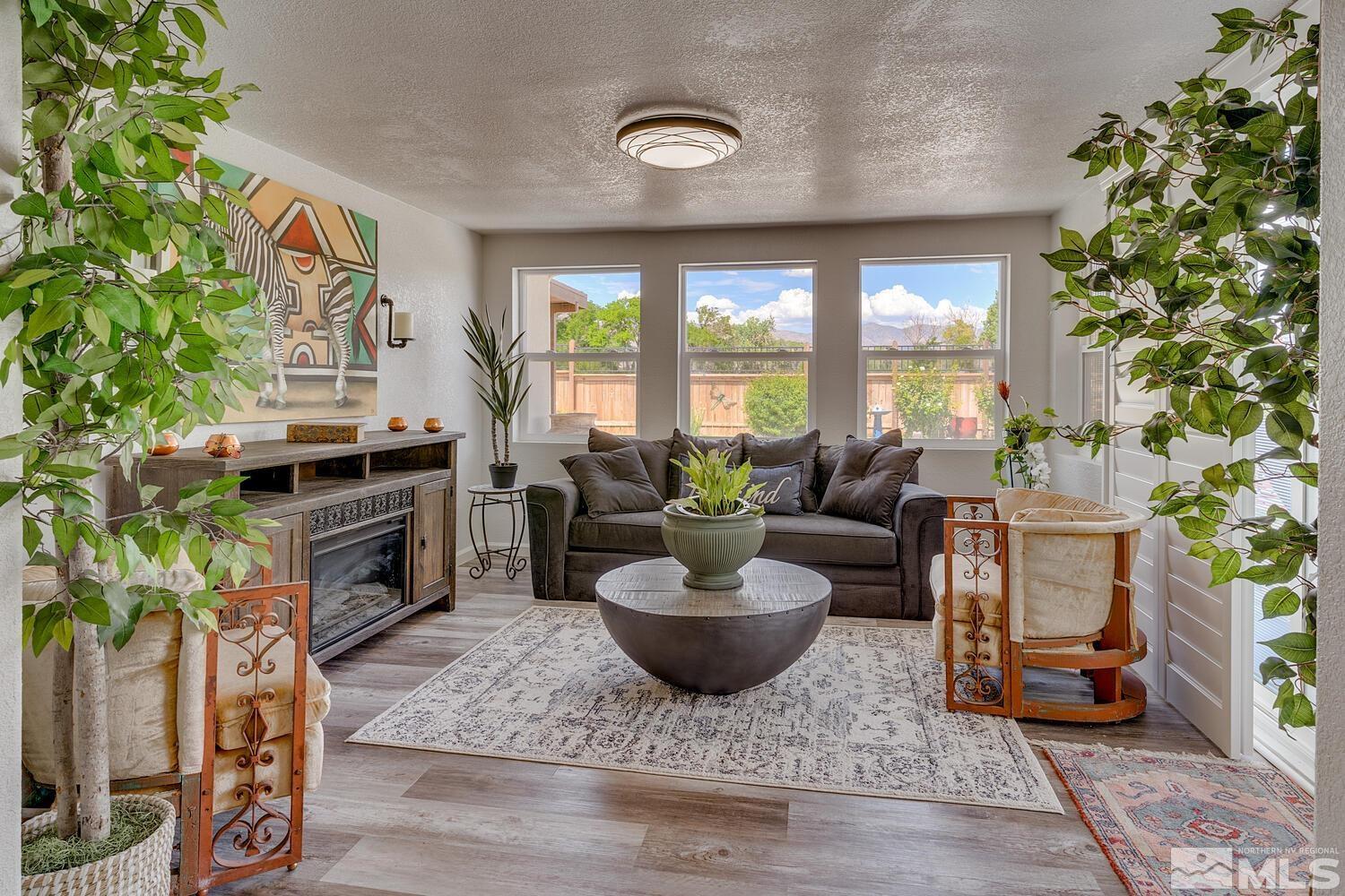 148 Carson River Drive Dayton, NV 89403 - Photo 12 of 31 a living room with furniture and a potted plant