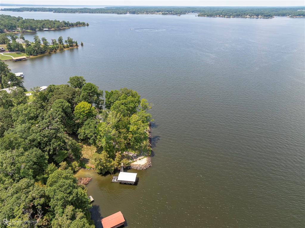 128 Knott Drive Many, LA 71449 - Photo 38 of 39 an aerial view of a house with a lake view